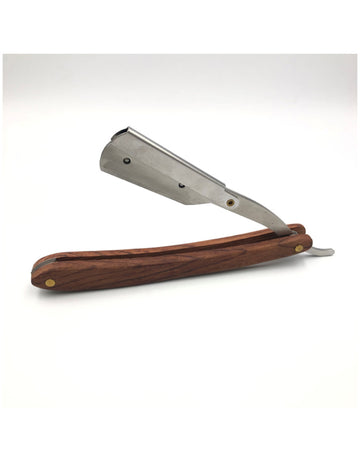 Jully France Wooden Shaving Razor M-23 Silver